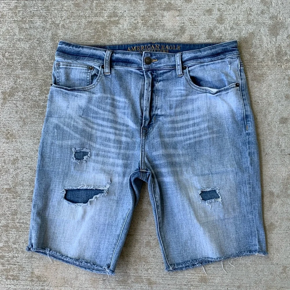 American Eagle Outfitters patchwork front